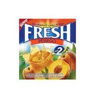 Refresco em pó Fresh pêssego 25g.