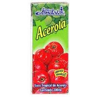 Suco pronto de acerola Jandaia 200ml.