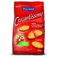 Torrada Crocantíssimo tomate, manjericão e azeite Pullman 45g.