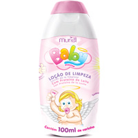 Loção de limpeza baby  menina  Muriel 100ml 