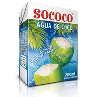 Água de coco Sococo 200ml