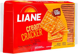 Biscoito cream cracker sem lactose Liane 330g