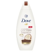 Sabonete liquido nutrição indulgente leite de coco e manteiga karité Dove 250ml 