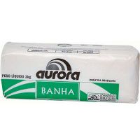 Banha suína Aurora 1kg.