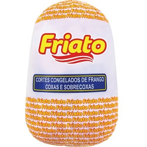 Coxa e sobrecoxa congelada  800g