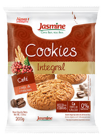 Cookies Integrais Café Jasmine 150g 