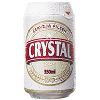 Cerveja lata Crystal 350ml