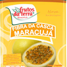 Farinha de casca Maracujá Frutos da Terra 100g.