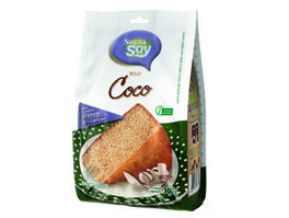 Mistura para bolo sem lactose e glúten sabor coco Supra Soy 300g