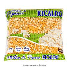 Milho de pipoca Kicaldo 500g