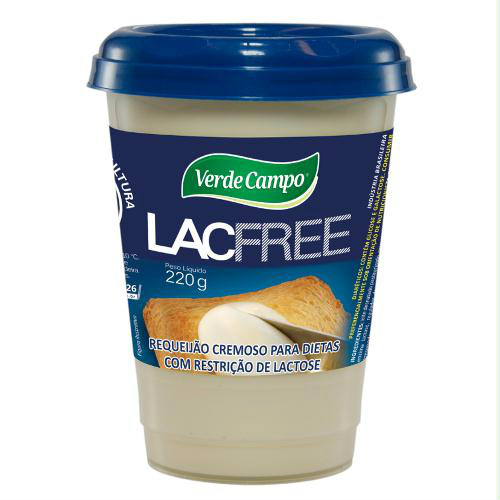 Requeijão sem lactose Verde Campo 180g