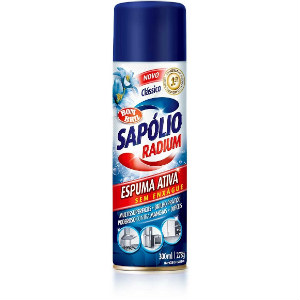 Sapólio Radium aerosol espuma ativa sem enxague Bombril 300ml