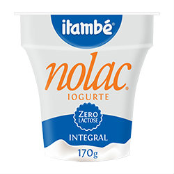 Iogurte natural integral zero lactose Itambé 170g