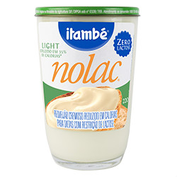 Requeijão cremoso zero lactose Itambé 200g