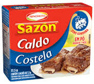 Caldo em pó costela Sazon  37g