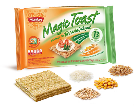 Torrada integral Magic Toast Marilan 130g