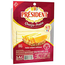 Queijo prato Président 150g