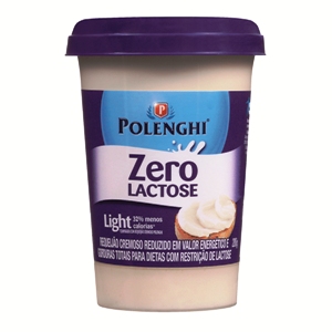 Requeijão light zero lactose Polenghi 200g