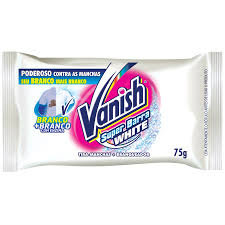 Vanish super barra (roupas brancas) 75g