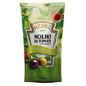 Molho de tomate com azeitona Heinz 340g