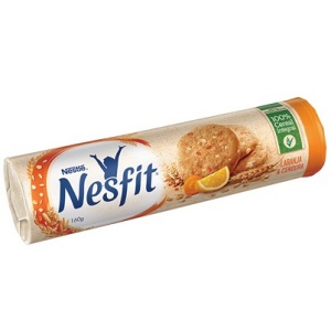 Biscoito laranja e cenoura Nesfit 160g