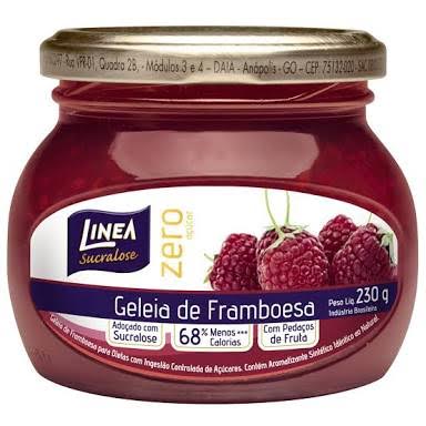 Geléia de Framboesa Zero açúcar Linea 250g