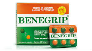 Benegrip caixa c/ 25 cartelas c/ 6 comprimidos