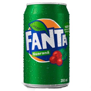 Fanta sabor guaraná lata 350ml