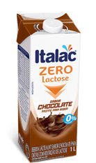 Achocolatado pronto zero lactose Italac 1lt