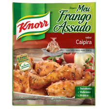 Tempero pronto Knorr Meu frango assado sabor caipira Knorr 25g