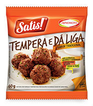 Tempero p/ almondega tradicional Satis Ajinomoto 60g