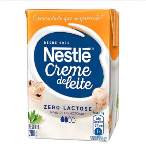 Creme de leite zero lactose Nestlé 200g