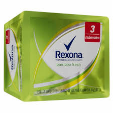 Sabonete Bamboo Rexona 3 x 84g