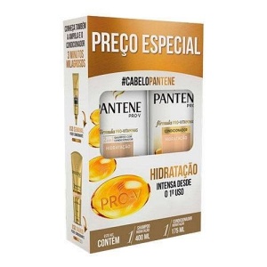 Kit Shampoo e Condicionador Pantene Hidratação