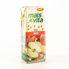 Bebida a base de soja sabor maçã Mais Vita Yoki  1lt.