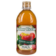 Vinagre de maçã zero açúcar Senho Viccino 500ml