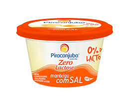 Manteiga com sal zero lactose Piracanjuba 200g