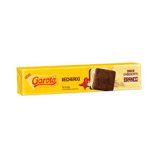 Biscoito recheado c/ chocolate branco Garoto 130g