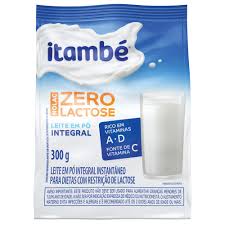 Leite em pó zero lactose Itambé 300g