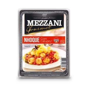 Nhoque com Catupiry gourmet Mezzani 400g