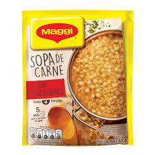 Sopa de carne c/ conchinhas Maggi 63g 