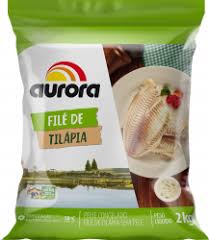 Filé de Tilápia congelado Aurora 800g