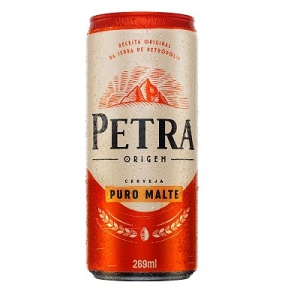 Cerveja Petra puro malte lata 269ml