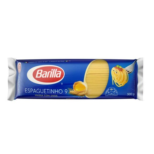 Massa espaguete 09 Barilla pacote 500g