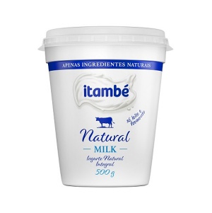 Iogurte integral Milk natural Itambé 500g