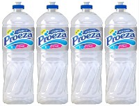 Detergente líquido clear Proeza 500ml (pacote c/ 4 unidades)