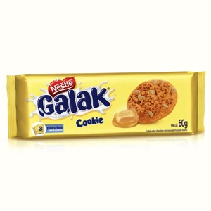 Cookie Galak chocolate branco Nestlé 60g.