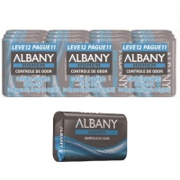 Sabonete Albany homem controle de odor 12 unid.