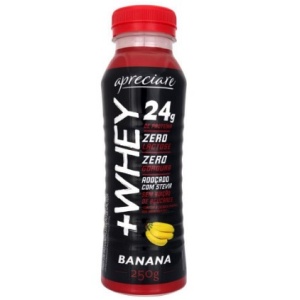 Iogurte + Whey 24g. sabor banana Apreciare 250g