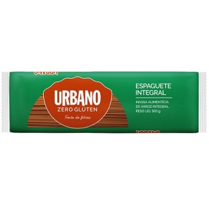 Massa espaguete de arroz integral Urbano 500g 